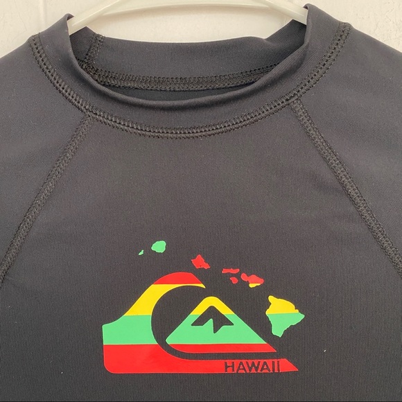 Quicksilver black Hawaii Rashguard - Picture 4 of 4